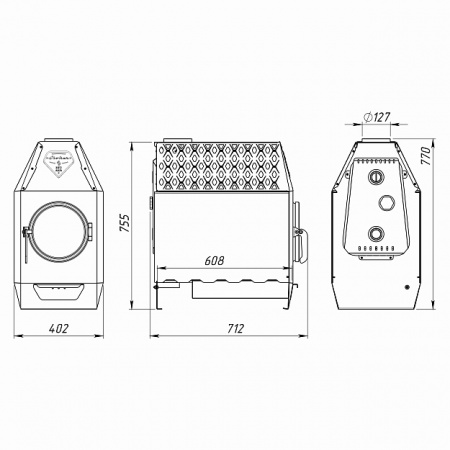 ���� ������������ Stoker TERMO 350-C AQUA (2024)