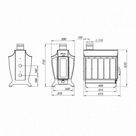 ���� ������������ ����-�������� Stoker 170-G AQUA